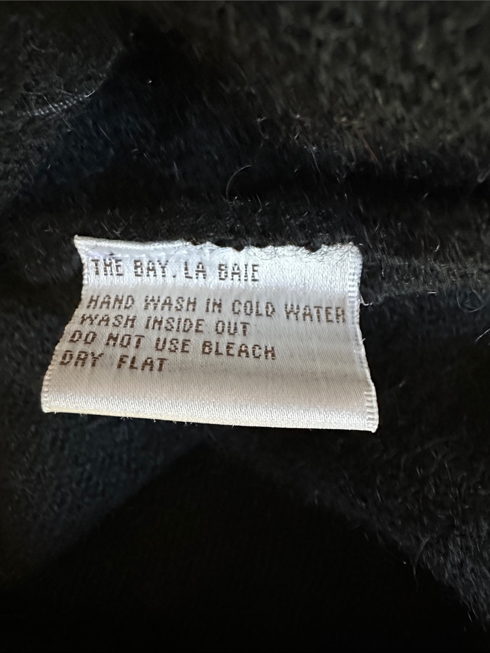 Black Embellished Crewneck Sweater with Iridescent Sequins - Picture 12 of 12